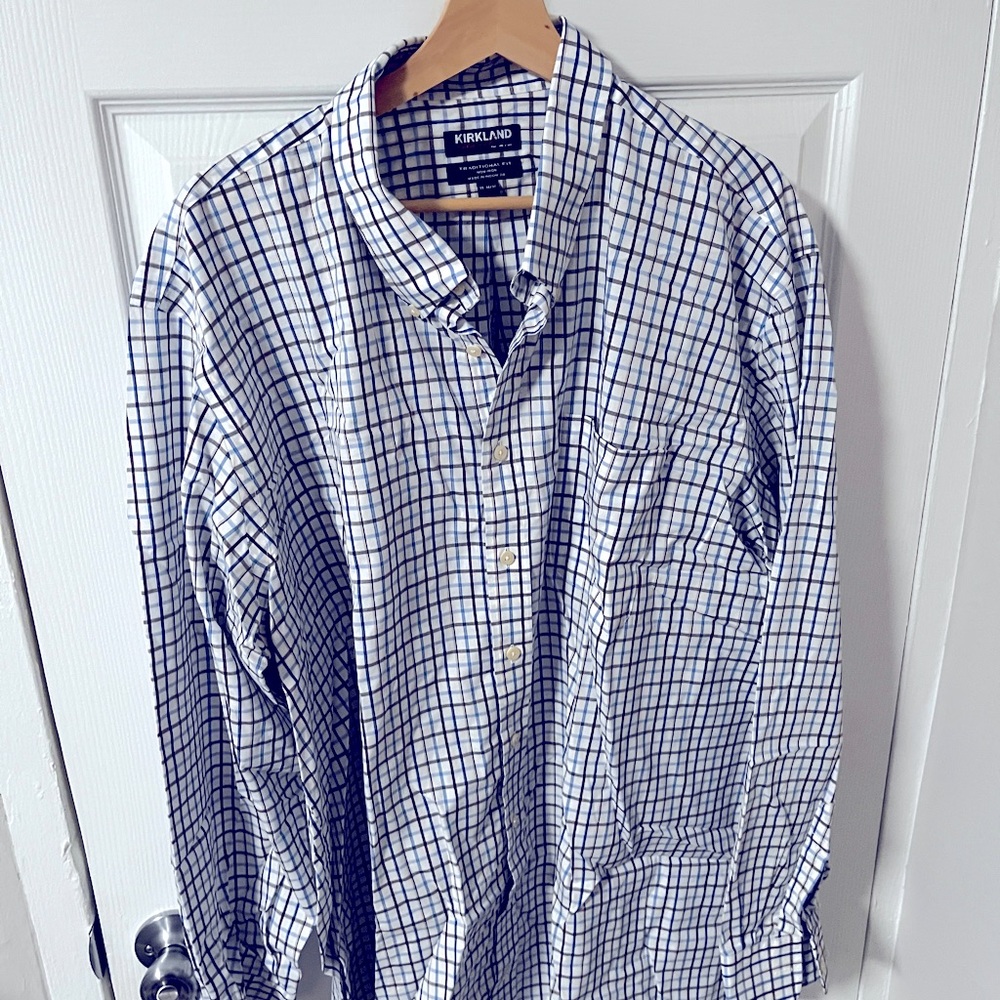 Men’s dress shirt collar 19 long sleeves 36/37